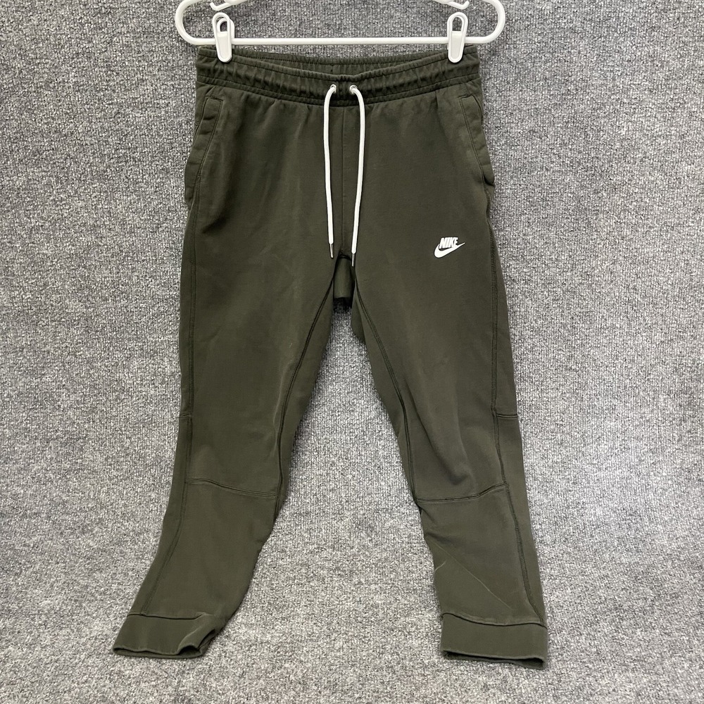 Nike Sportswear Fleece Jogger Sweatpants Men's Sz S Green DJ0367